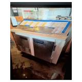 60" 2 DOOR REFRIGERATED BAIN MARIE
