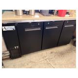 AVANTCO 3 DOOR BAR BACK REFRIGERATOR