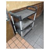 RUBBER ROLLING CART