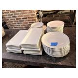 ASSORTED WHITE DISH