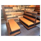 SECTION OF BOOTH SEATING