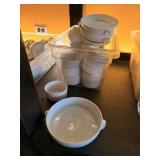 ASSORTED DISHES IN BIN