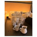 ASSORTED DISHES IN BIN