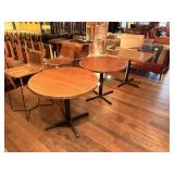ROUND WOODEN TABLES