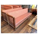 WOODEN BENCH W/ CUSHION