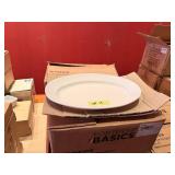 CASES OF FORTESSA OVAL STEAK PLATE