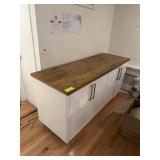 Wooden Top Kitchen Cabinet