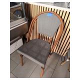 DARK BROWN OUTDOOR CHAIRS