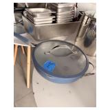 RUBBER EDGE FRY PAN