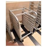 HALF SIZE BAKERS RACK ON CASTER