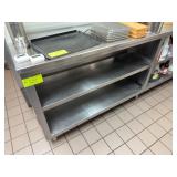 10 ft Stainless Steel Dish Cabinet