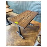 Rectangular Wood Restaurant Table