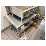 5 Ft Stainless Steel Commercial Griddle Stand