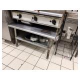 SS 4 FT GRILL STAND