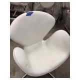 White Swivel Chair