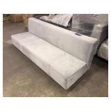 Silver Straight Couch