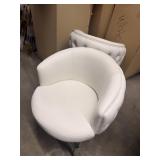 White Leather Chair