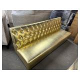 Straight Gold Couch