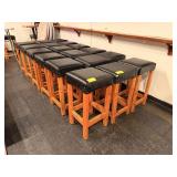 BLACK TOP BAR STOOLS