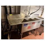SS 3 Compartment sink
