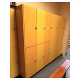 SET OF LOCKERS