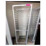 BAKERS RACK ON CASTERS