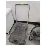 ROLLING CART W/  FOLD DOWN HANDLE