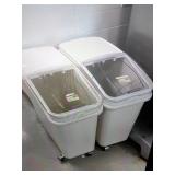 INGREDIENT BINS ON CASTERS