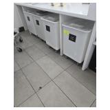 LARGE  WHITE INGREDIENT BINS