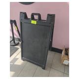 HD PLASTIC  A FRAME SIGN HOLDER