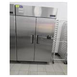ATOSA  2 DOOR  REACH IN  COOLER W/  SHELVES