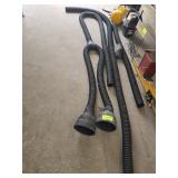 LOT OF  EXHAUST  HOSES