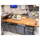 Butcher Block Top Table
