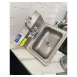 Sapphire Stainless Steel Hand Sink Faucet Set