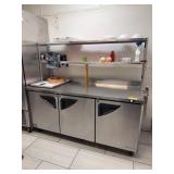 Turbo Air TWR-72SD-N 3-Door Refrigerator