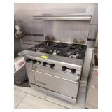 American Range 6-Burner Gas Stove With Oven