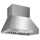 Thermador Chimney Wall Hood HPCN36WS New in Box