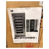 XO XOU15WGSL Undercounter Wine Cooler
