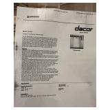 Dacor DDW24S 24" Distinct Dishwasher SS