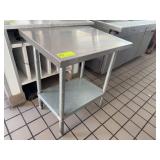 Stainless Steel Work Table with Shelf