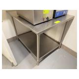 Stainless Steel Work Table with Undershelf
