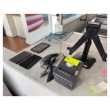 POS Equipment Lot: Printer, Tablets, Mounts
