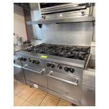Vulcan 8-Burner Gas Range With 2- Ovens