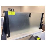 Frosted Glass Divider Panels, 3 Ft Sections