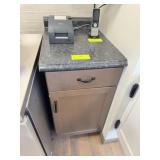 Wood Base Cabinet with Drawer, 18 Inch