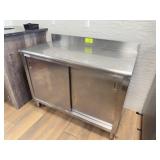 KCS Stainless Steel Cabinet With Sliding Doors