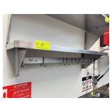 Regency Stainless Steel Shelf With Hooks