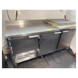 Leader SS 2 1/2 Door Lowboy Refrigerator