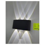Modern Black LED Wall Sconce Light Fixture
