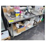 Prepline Stainless Steel Food Prep Table